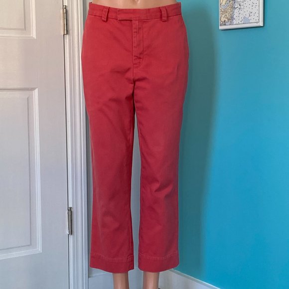 Vintage Ralph Lauren Sport Nantucket Red Polo Chino Pants (size 29 waist) - Picture 3 of 13